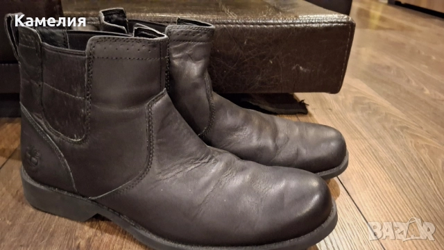Timberland мъжки зимни боти, обувки естествена кожа , снимка 4 - Мъжки боти - 52447904