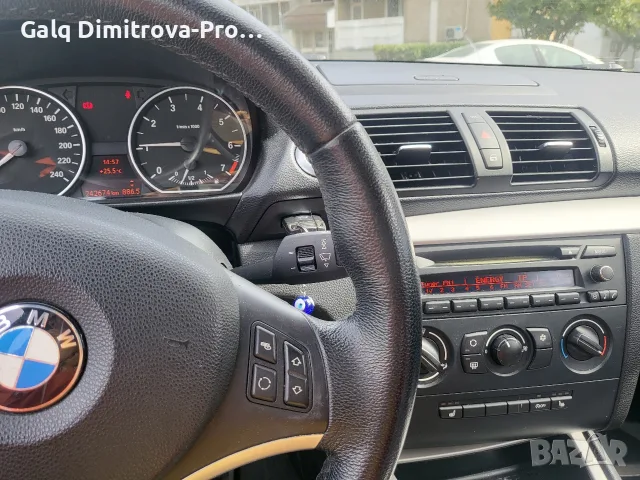 BMW 116 i тъмно син, снимка 7 - Автомобили и джипове - 55707311