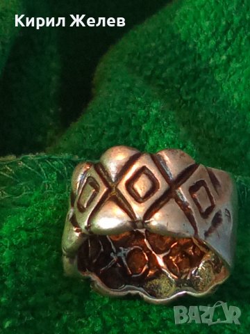 ОРНАМЕНТИРАН СРЕБЪРЕН МОДЕН АРТ ПРЪСТЕН SEZGIN СРЕБРО 925 МАРКОВ СЕЗГИН 32593, снимка 16 - Пръстени - 38381594