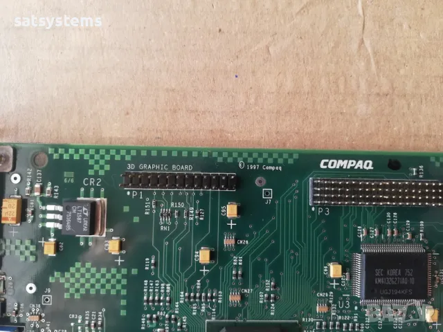 Видео карта COMPAQ 3D GRAPHIC BOARD 2MB PCI, снимка 6 - Видеокарти - 47972701