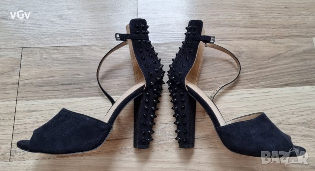 Токчета Zara - 37 , снимка 3 - Дамски обувки на ток - 41097455