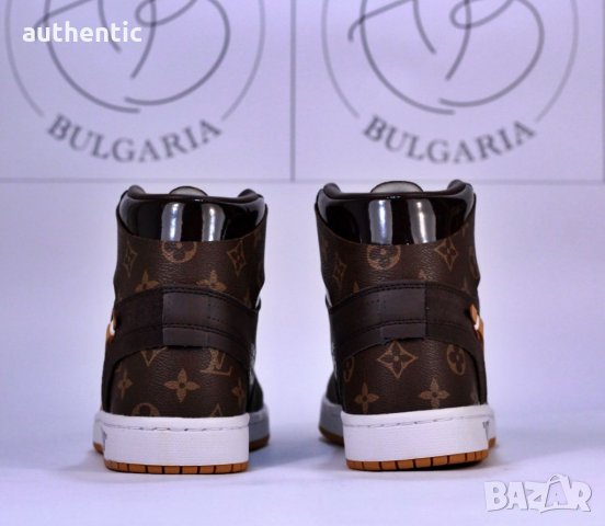 Nike Air Jordan 1 x Off-White x Louis Vuitton, снимка 10 - Маратонки - 36013179