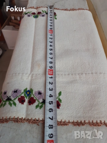 Каре бродерия шевица фолклор, снимка 7 - Антикварни и старинни предмети - 53413108
