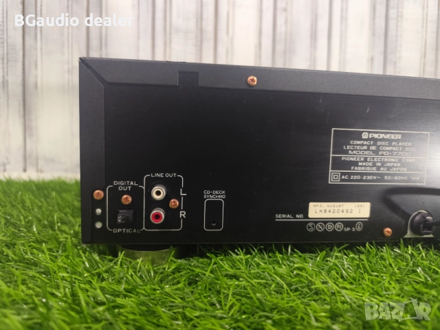 Pioneer PD-7700 CD player , снимка 7 - Ресийвъри, усилватели, смесителни пултове - 52174597