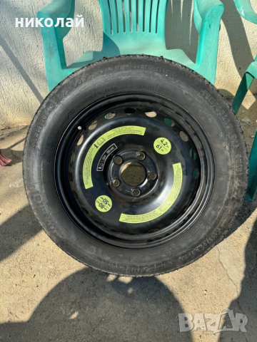 Резервна гума патерица 16 цола 125/90R16 за MERCEDES-BENZ CLK (C209), снимка 2 - Гуми и джанти - 44924141