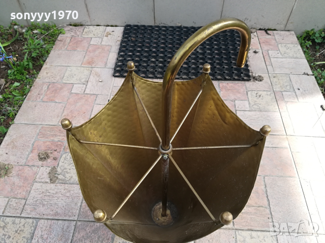 СТОЙКА ЗА ЧАДЪРИ ОТ ФРАНЦИЯ 1503241407, снимка 6 - Антикварни и старинни предмети - 44777779