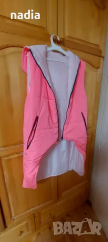 Цикламен елек носен 2 пъти, снимка 2 - Елеци - 48311081