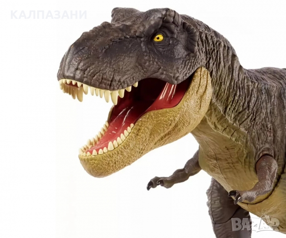 Mattel Jurassic World Тиранозавър Рекс с функции и звукови ефекти GWD67, снимка 5 - Фигурки - 36035002