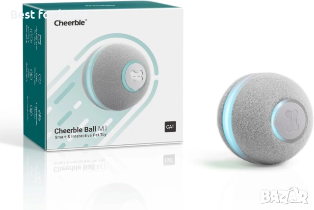 Интерактивни топки за котки Cheerble - Wicked Ball M1, автоматична