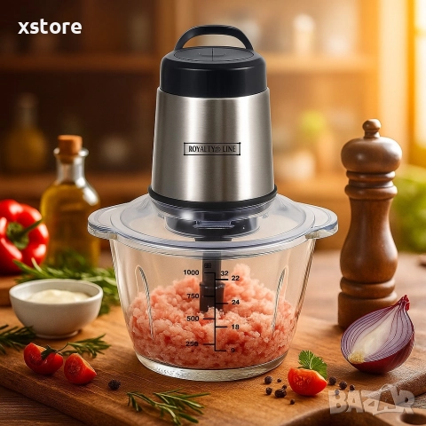 Електрически чопър Royalty Line MCE-300.34.1, снимка 3 - Чопъри и пасатори - 52698805