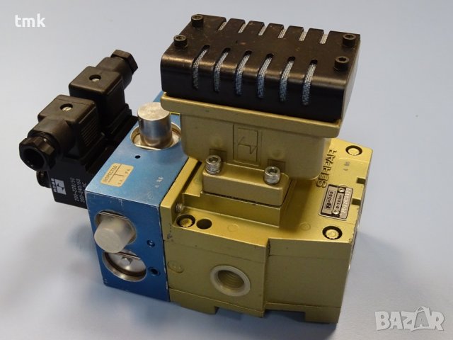 Пневматичен разпределител за преса Ross 3573C4131 solenoid valve, снимка 2 - Резервни части за машини - 39040380