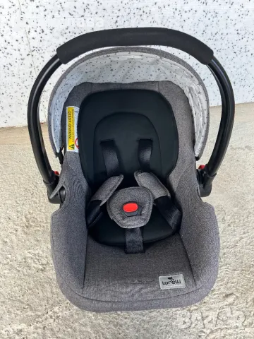 Lorelli Premium комбинирана количка 3в1 Crista black, снимка 7 - Детски колички - 49291394