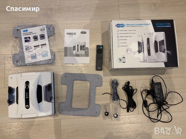 Робот за почистване на прозорци Hobot - 2S, снимка 4 - Прахосмукачки - 53358397