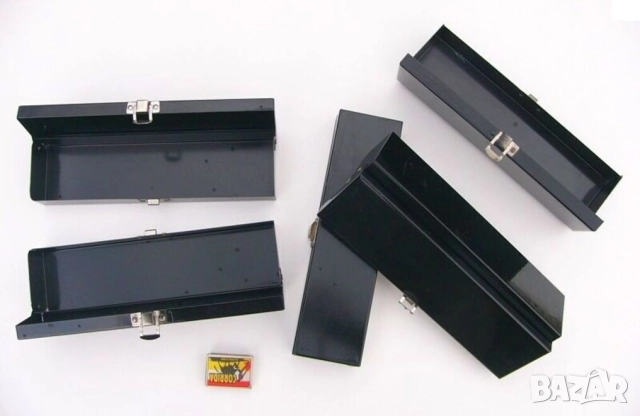 Оригинални UNITOOL Метални КУТИИ 270x80x46 мм Куфарче Органайзери Контейнери за Инструменти БАРТЕР, снимка 4 - Куфари с инструменти - 52013909