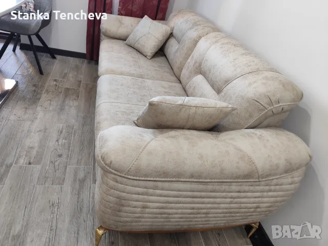 Продавам нов диван , снимка 2 - Дивани и мека мебел - 56339413