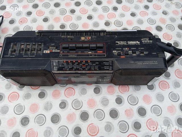 Двукасетен SHARP WQ-T282H Радиокасетофон, снимка 9 - Радиокасетофони, транзистори - 39385091