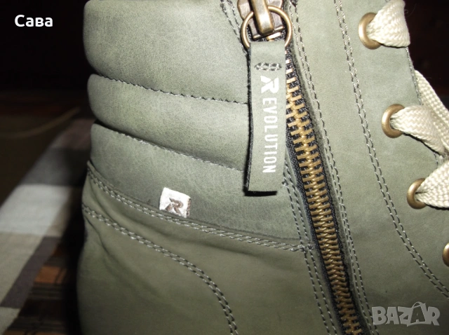 Кожени кецове RIEKER  , снимка 2 - Кецове - 53728234