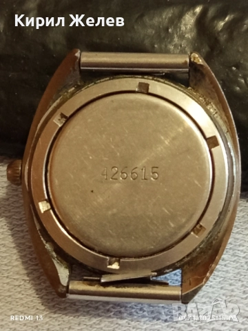 Стар механичен часовник мъжки ПОЛЕТ СССР работи за КОЛЕКЦИЯ 51547, снимка 7 - Антикварни и старинни предмети - 52351386