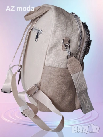 Стилна дамска раница, снимка 3 - Раници - 53300028