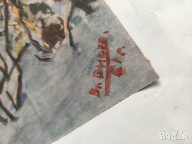 Продавам две стари рисунки на Ви. Вичев, снимка 7 - Други - 35818044