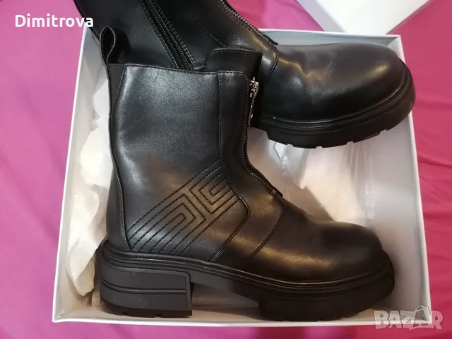 Дамски зимни боти Mat Star, черни, 39 номер,нови