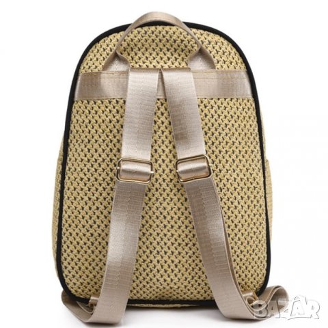 Дамска раница Wicker Beige, снимка 15 - Раници - 40687689