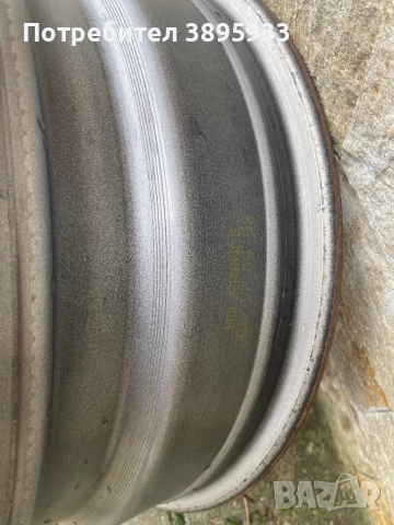 Оригинална стоманена джанта за Mercedes-Benz Vito Viano, снимка 3 - Гуми и джанти - 52580316