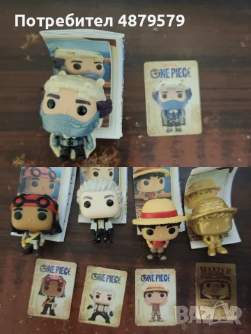 One piece funko pop kinder joy - продавам/разменям