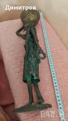 Старинна африканска скулптура статуетка