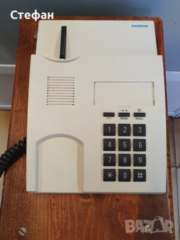 Стационарен телефон Siemens euroset 802 В отлично техническо и визуално състояние., снимка 3 - Други - 51972905