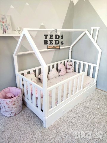 Модел: "ТЕДИ ЛУКС" | Детско легло къшичка | Легло Монтесори, снимка 7 - Мебели за детската стая - 42669970