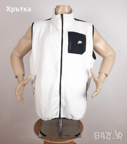Nike NSW Therma-Fit Fleece - Оригинален мъжки елек размер XL, снимка 2 - Якета - 52654445