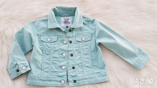 Дънково яке 12-18 месеца, снимка 6 - Бебешки якета и елеци - 40979194