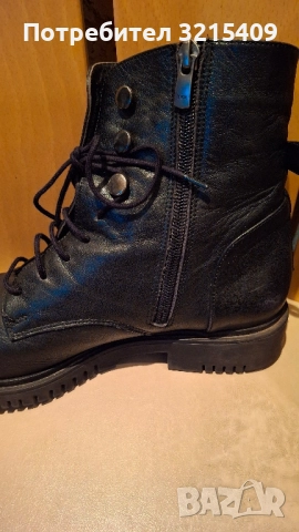 Daniele Bilardo италиански дамски зимни боти, ботуши естествена кожа , снимка 7 - Дамски боти - 52425719