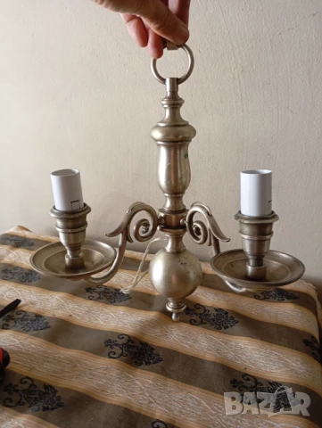 Стар аплик за стена, снимка 4 - Лампи за стена - 51030103