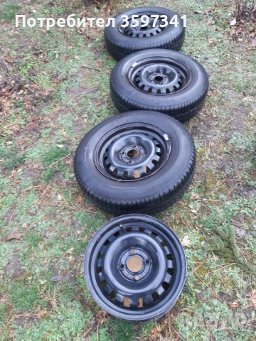 ОПЕЛ 14 КИ И 15 КИ ЖЕЛЯЗО, снимка 6 - Гуми и джанти - 53480683