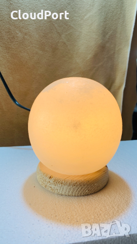 Лампа от естествена сол във формата на сфера, 1 кг, снимка 4 - Други - 44513785