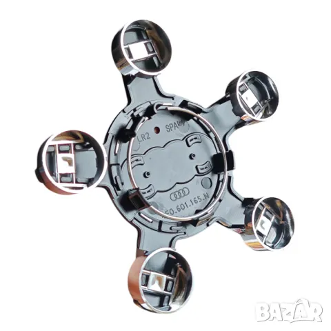 135мм Капачки за джанти за Ауди Audi тип ЗВЕЗДИ 4F0 601 165 N - ЧЕРНИ, снимка 4 - Аксесоари и консумативи - 49892255