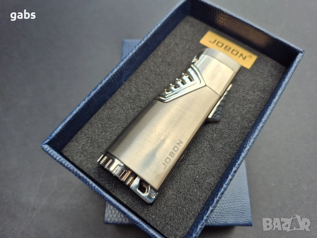 Запалка за пури JOBON в подаръчна кутия,два цвята L-0327, снимка 8 - Запалки - 53115038