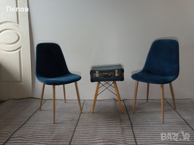 Двойка столове с модерен дизайн, снимка 7 - Столове - 36239468