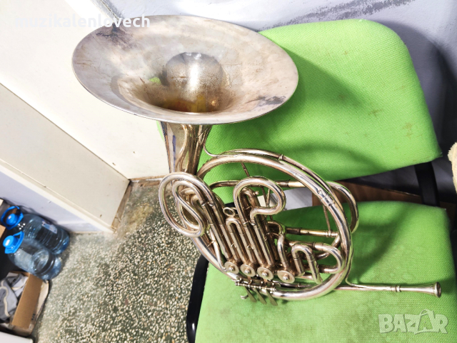 Lignatone French Horn 4RV made in Czechoslovakia - Валдхорна Френска Хорна /ОТЛИЧНА/, снимка 2 - Духови инструменти - 44714021