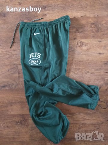  NIKE THERMA FIT NY JETS - страхотно мъжко долнище ХЛ - размер, снимка 3 - Спортни дрехи, екипи - 41680556