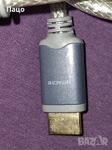 HDMI кабел Hitachi, 1,5 м  Екраниран , снимка 2 - Части и Платки - 56322287