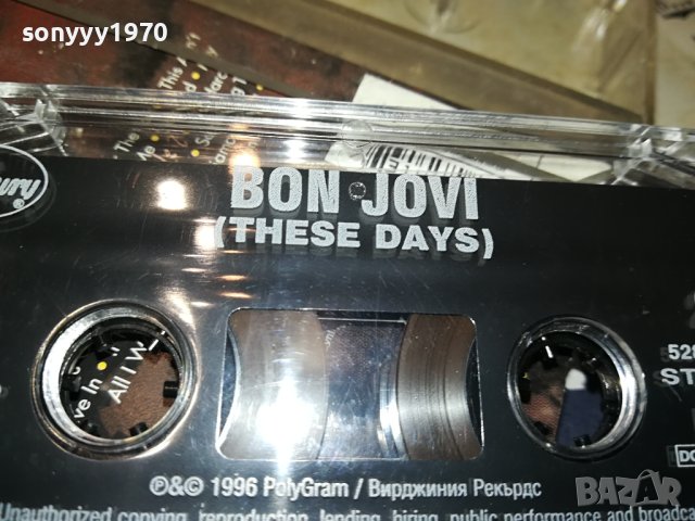 BON JOVI-ORIGINAL TAPE 1509231723, снимка 13 - Аудио касети - 42203614