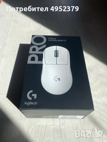 Logitech G Pro X Superlight 2 — White
, снимка 3 - Клавиатури и мишки - 56121877