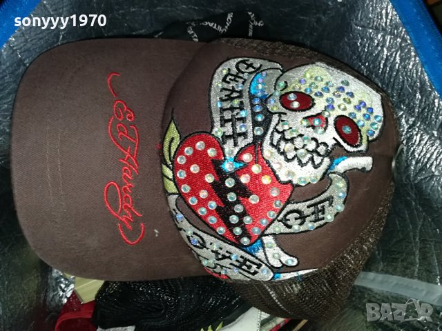 SOLD-ed hardy-внос swiss 2006231847, снимка 2 - Шапки - 41290203