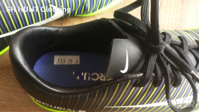 NIKE JR MERCURIALX VAPOR XI IC размер EUR 35 / UK 2,5 детски футболни за зала 133-13-S, снимка 14 - Футбол - 53046836