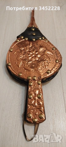 духало за камина меден обков за ценители , снимка 2 - Други ценни предмети - 53840167