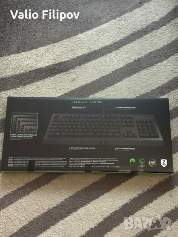 Геймърска клавиатура Razer Cynosa Lite - Като НОВА / Неизползвана, снимка 3 - Клавиатури и мишки - 53305460