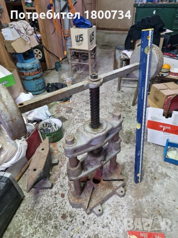 Винтова преса 20 тона, снимка 5 - Други инструменти - 53383635